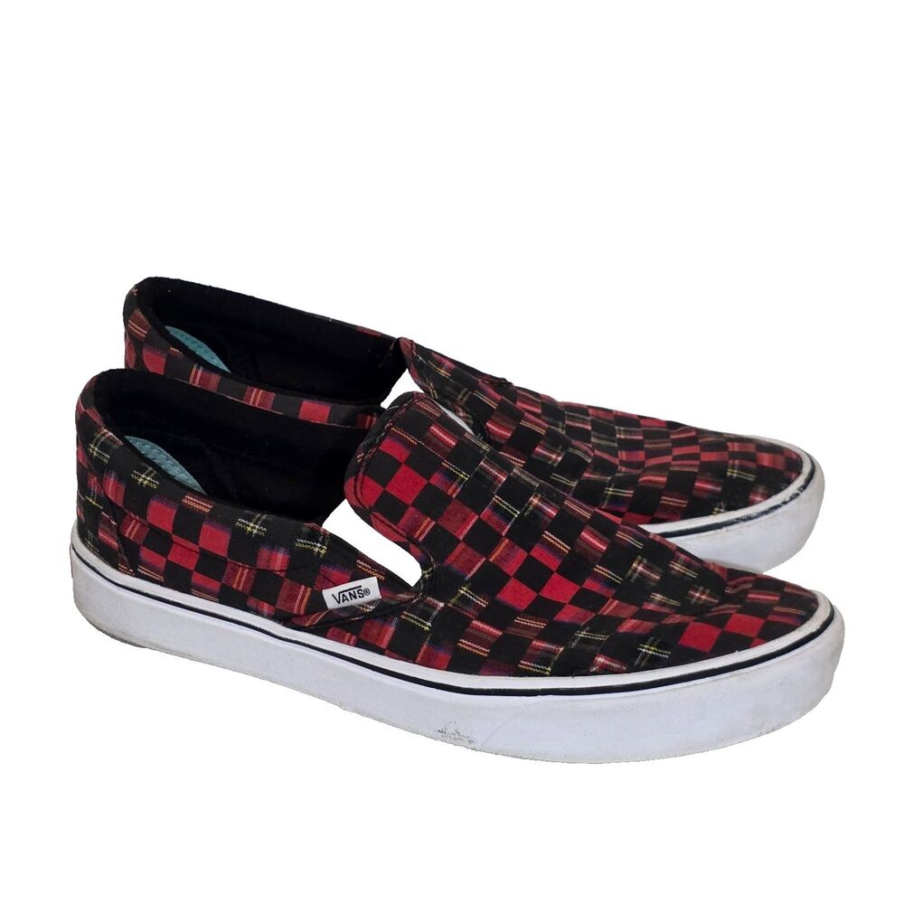 Vans Off the walls mens Low top Plaid Checkerboard casual Sneakers sz sz 11.5